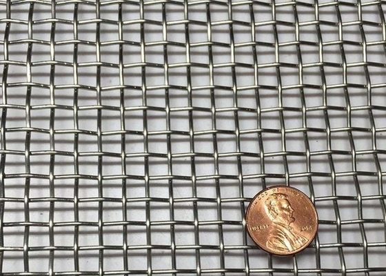 Des Edelstahl-T-304 Drahtdurchmesser des Maschendraht-0.1-5mm für das Sieben