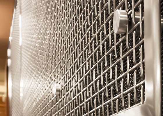 Dekorative Balustrade quetschverbundener Draht Mesh Railing Infill Panels