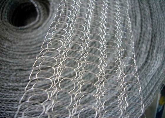Edelstahl strickte Drahtdurchmesser des Maschendraht-0.10mm -0.45mm