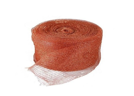 Kupferner gestrickter Drahtdurchmesser des Maschendraht-0.018-2.03mm nicht brennbar