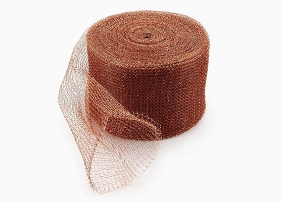 Kupferner gestrickter Drahtdurchmesser des Maschendraht-0.018-2.03mm nicht brennbar