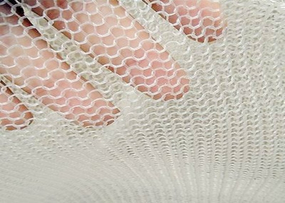 Polypropylen gestrickte Masche, weiche dauerhafte strickende Plastikmasche