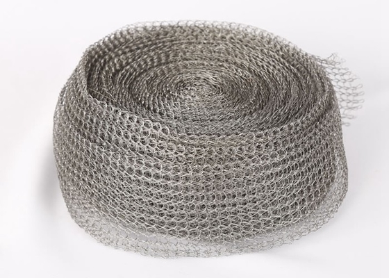 Gestrickte Rollenaluminiumbreite Draht-Mesh Tubes 50mm 100mm für Filter