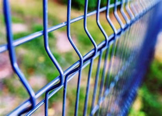 PVC beschichtete geschweißten Draht Mesh Panel Long Hole 2,0 - 4.0mm der Draht-Messgerät