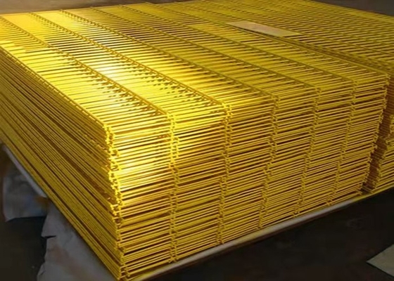 PVC beschichtete geschweißten Draht Mesh Panel Long Hole 2,0 - 4.0mm der Draht-Messgerät