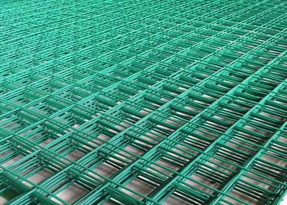 PVC beschichtete geschweißten Draht Mesh Panel Long Hole 2,0 - 4.0mm der Draht-Messgerät
