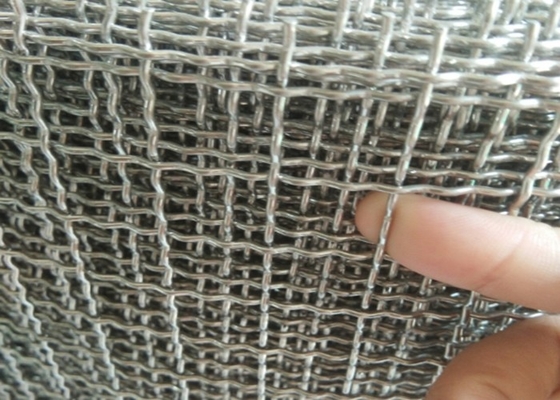 0.5-10mm heißes Bad-quetschverband galvanisierter Maschendraht, Edelstahl Mesh For Protection