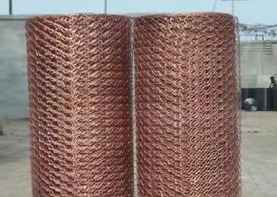 Messing-/kupferne sechseckige Breite des Maschendraht-0.5-2m für Schutz