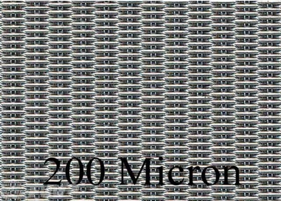 Filterstoff 12x64 Mesh Stainless Steel Dutch Wire Maschen-/200 Mikrometer