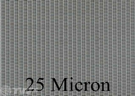 Maschendraht 80x700 Mesh Dutch Weave Stainless Steel, 25 Mikrometer-Filterstoff