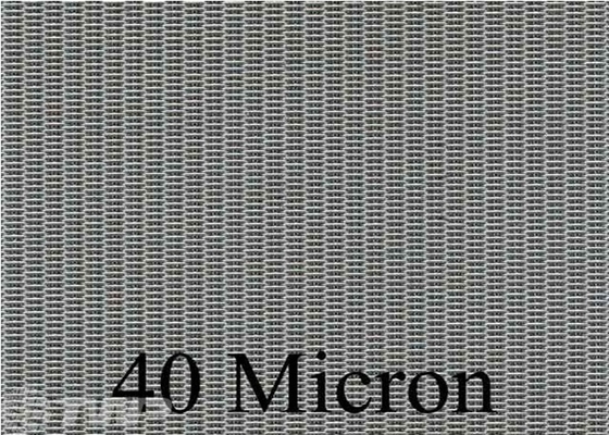50x250 greifen den 40 Mikrometer-Edelstahl Mesh For Filter Free Sample ineinander