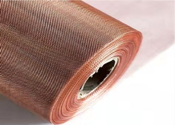 Feines Kupfer Mesh Fabric, 60 Masche 80 Mesh Copper Shielding Mesh Wear beständig