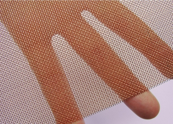 Feines Kupfer Mesh Fabric, 60 Masche 80 Mesh Copper Shielding Mesh Wear beständig