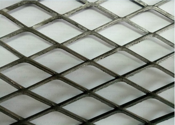 Standardedelstahl-Streckmetall Mesh Screen Diamond Shaped Patterns