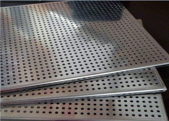 2m 2.44m perforierter Stahl-Mesh Sheets, perforiertes Blatt des Edelstahl-316