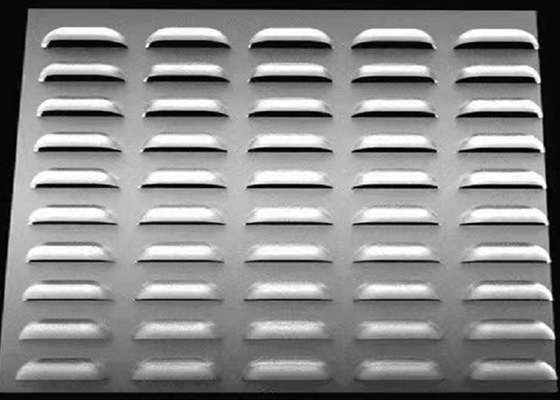 Jalousien-Loch-perforierte Blechtafel, perforiertes Metallsieb-Aluminiumblatt