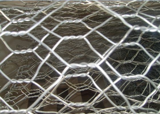 Flexibler und durchlässiger Steinbehälter/sechseckiger Gabions-Korb