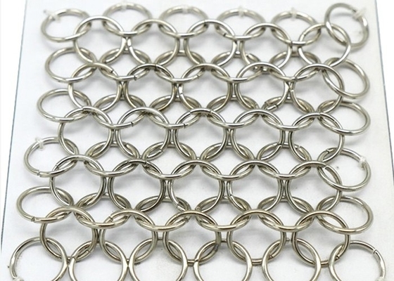Runder Loch-Kettenhemd-Vorhang, Architektur-Ring Mesh Curtain