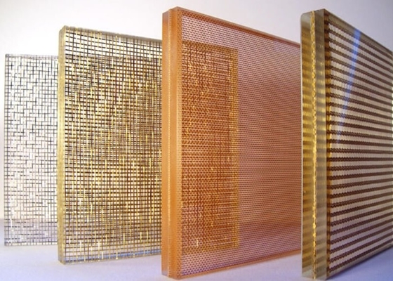 Dekorations-Draht Mesh Laminated Glass, Architekturmaschendraht