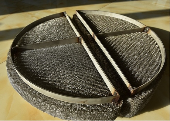 Demister-Auflage des Edelstahl-316L/Seil Mesh For Gas Liquid Separation
