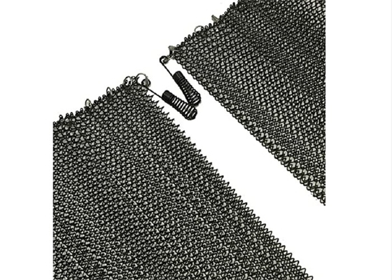 1.5mm Architektur- Metall-Mesh Acid Resistant Fireplace Mesh-Schirm-Vorhang