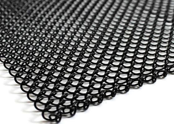 1.5mm Architektur- Metall-Mesh Acid Resistant Fireplace Mesh-Schirm-Vorhang