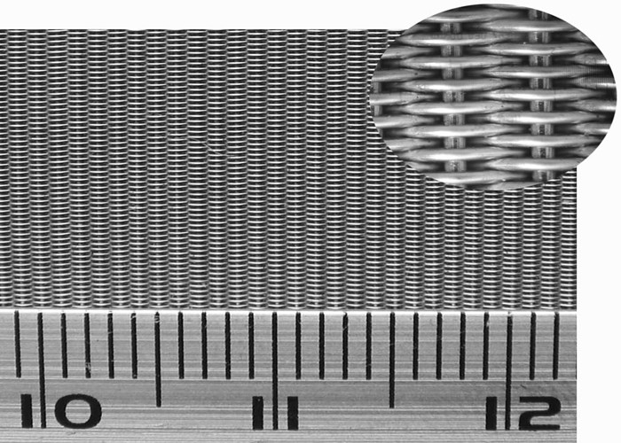 Draht Mesh Dia 24×110 Mesh Ss 304 0.355×0.25mm 120 Mikrometer-einfache niederländische Webart