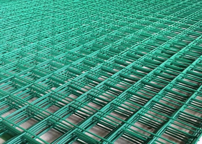 PVC beschichtete geschweißten Draht Mesh Panel Long Hole 2,0 - 4.0mm der Draht-Messgerät