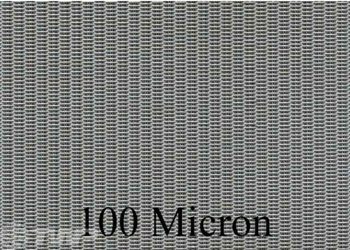 T304 / Greifen niederländische Webart-Masche 20x250 der Ebenen-T316 100 Mikrometer-Filterstoff ineinander