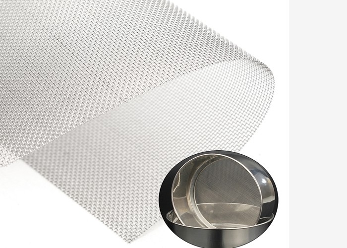1M Width Stainless Steel Draht-Stoff-quadratisches Loch 90X90 Mesh Silver Color