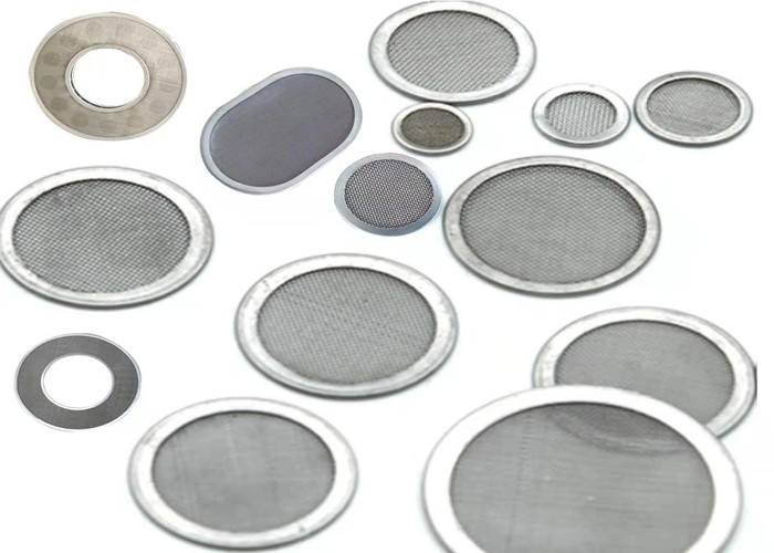 Kundengebundener Edelstahl-Mesh Discs For Lubrication Oil-Filter des Durchmesser-0.02mm
